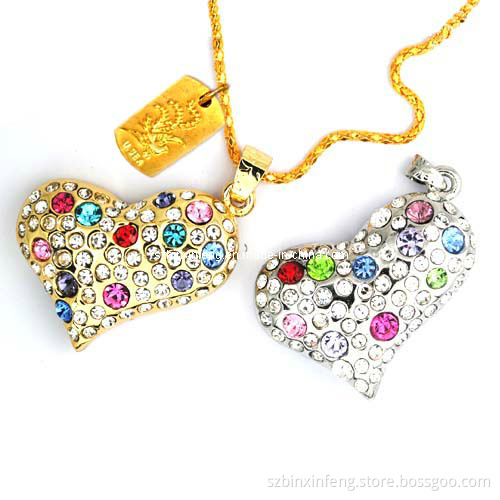Hot Saling Heartshape Jewelry USB Flash Drive